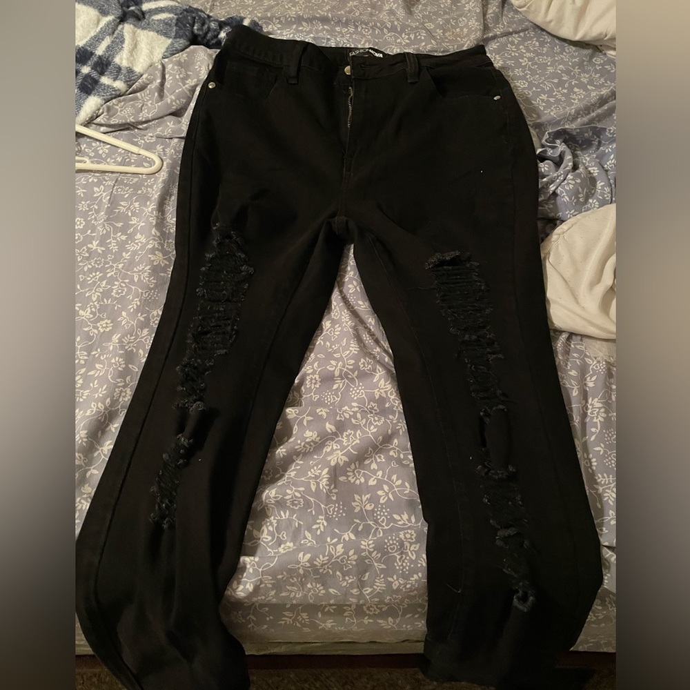 Fashion Nova Black Jeans size 11